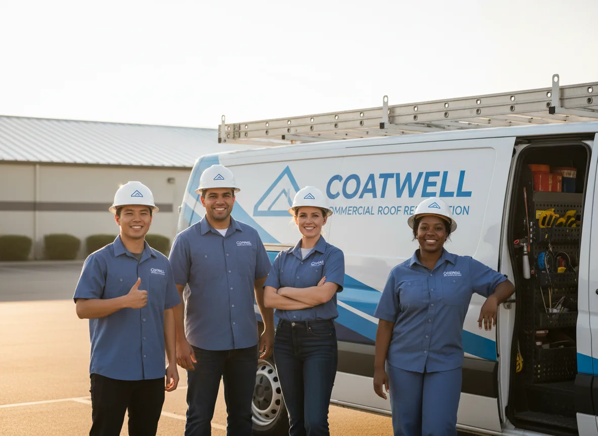 Commercial roof coating company in Sailor Springs, IL